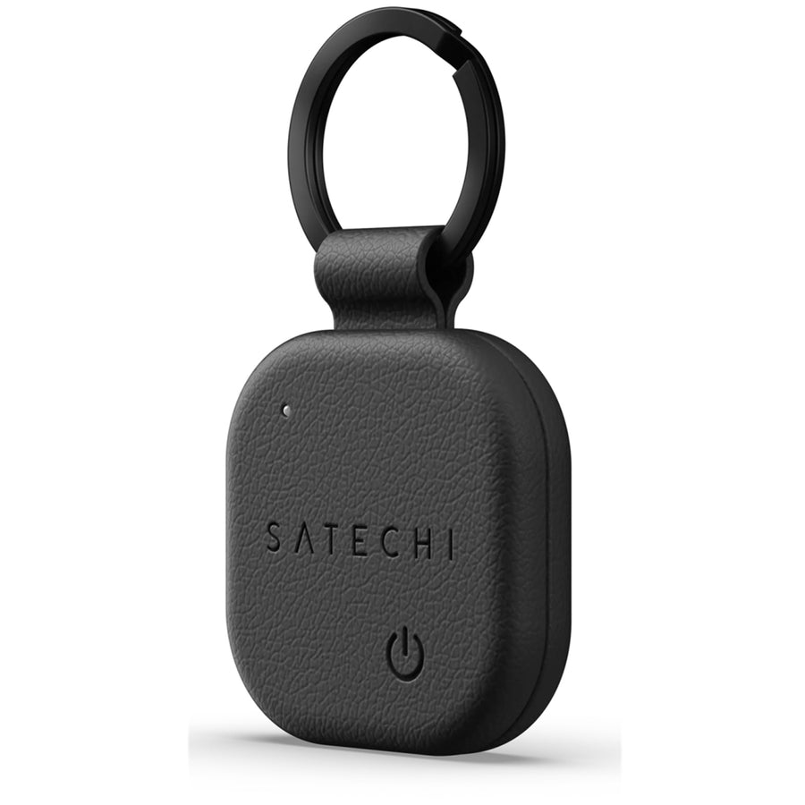 ST-LKCFK - Satechi Vegan-Leather FindAll Keychain (Black)
