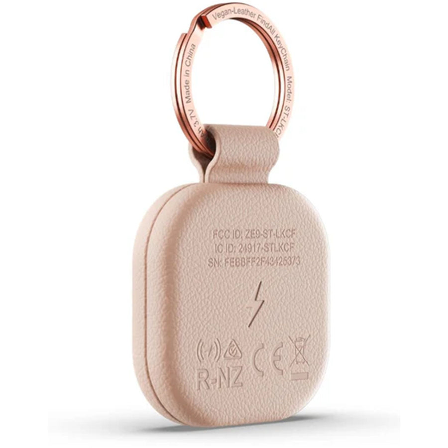 ST-LKCFR - Satechi Vegan-Leather FindAll Keychain (Desert Rose)