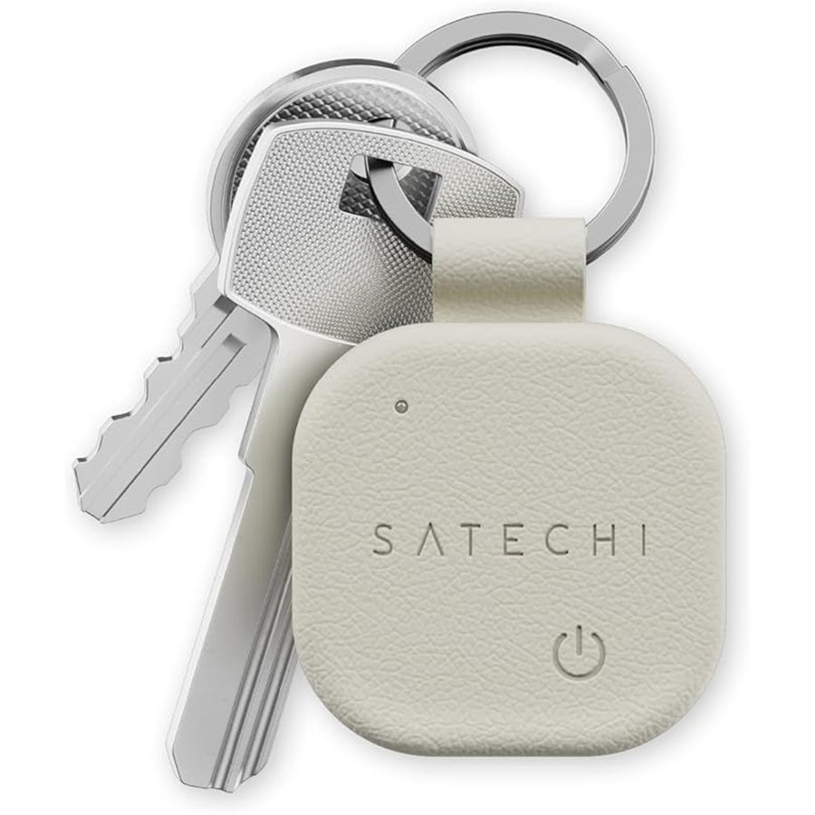 ST-LKCFW - Satechi Vegan-Leather FindAll Keychain (Sand)