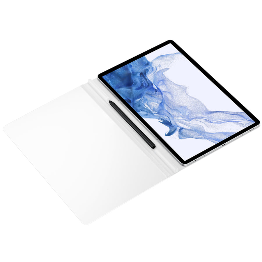 Samsung Note View Cover for Samsung Galaxy Tab S8 + /S7 FE 12.4" Tablet -White