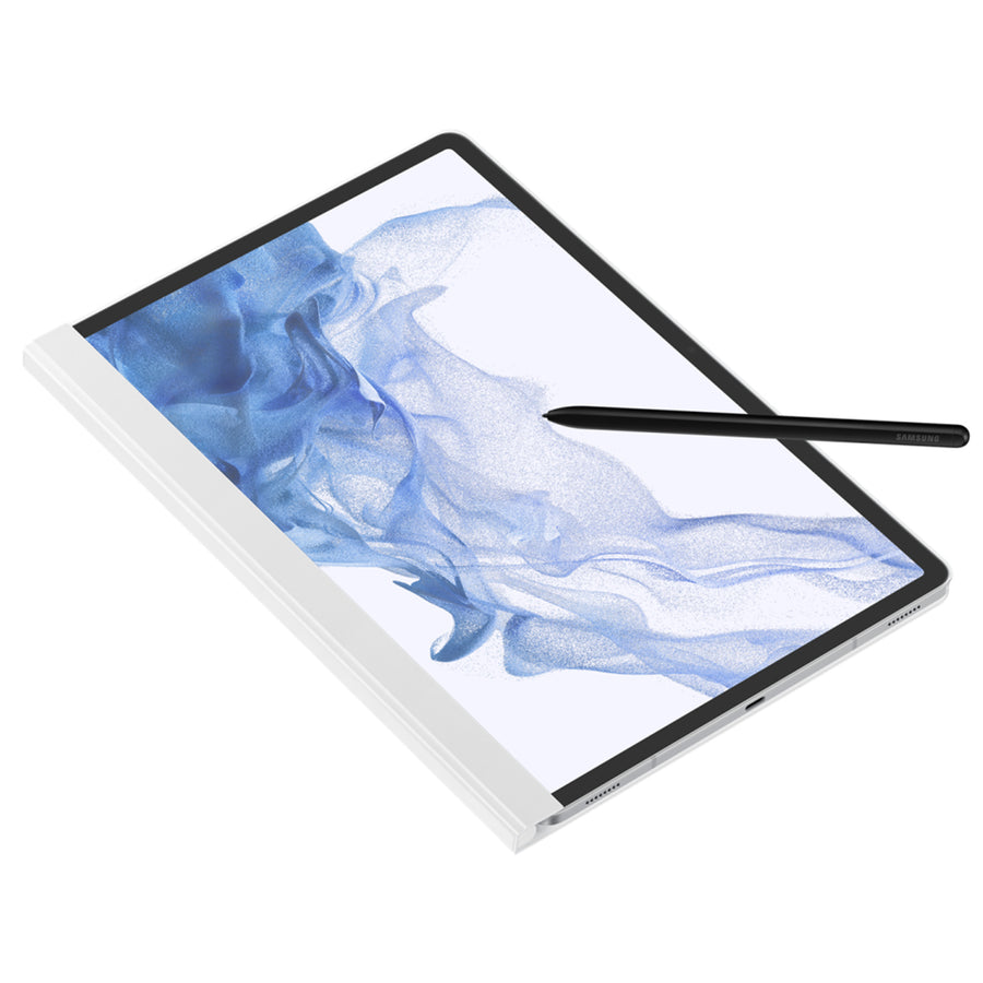 Samsung Note View Cover for Samsung Galaxy Tab S8 + /S7 FE 12.4" Tablet -White
