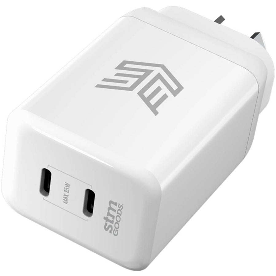 STM-931-380Z-01 - STM 35W Dual Port (USB-C/C) Power Adapter (AUNZ) - White