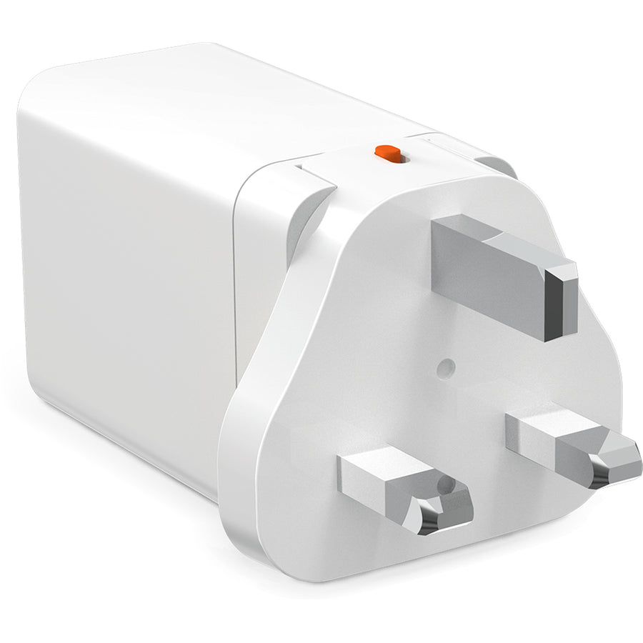STM-931-408Z-01 - STM 65W Drei-Port (USB-C x2 & USB-A) Netzteil (Univ) - Weiß