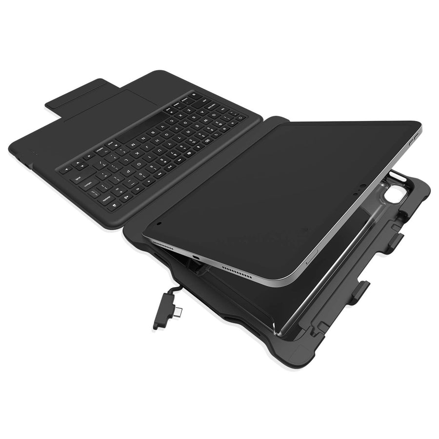 STM-226-407KX-01 - STM Dux Keyboard Trackpad USB-C (iPad 10th gen/11th Gen (A16)) COMM - Black
