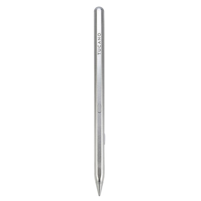 Tucano Silver Stylus Pencil 2 for iPad Active capacitive pencil designed for all iPads and with long battery life (up to approx. 15 hours*).