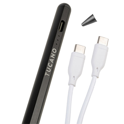 Tucano Stylus Universal Black Active stylus for tablets and smartphones Universal active capacitive pen for android  tablets and smartphones,The Tucano Universal Pencil allows you to write, draw or take notes without needing Bluetooth