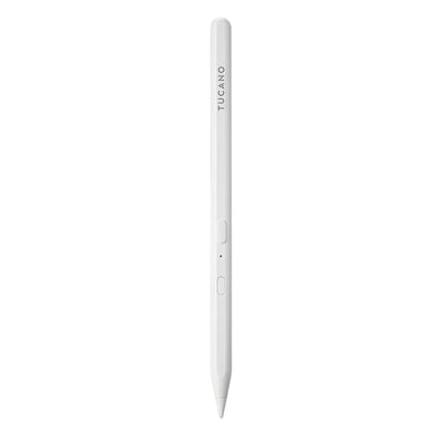Tucano White Stylus Pencil 3 for iPad Active capacitive pencil designed for all iPads and with long battery life (up to approx. 50 hours*).