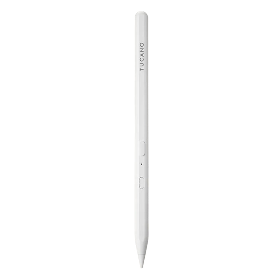 Tucano White Stylus Pencil 3 for iPad Active capacitive pencil designed for all iPads and with long battery life (up to approx. 50 hours*).