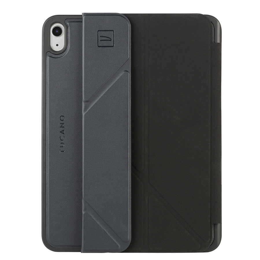 Tucano Bamboo Tablet Case for iPad 11" A16  &  10th Gen 10.9" - Black - With Apple Pencil Holder (Apple Pencil not include)