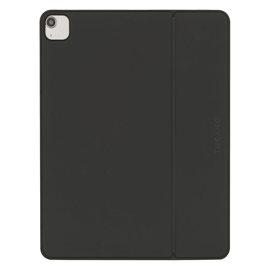 Tucano MAGNET Magnetic Back Cover for iPad Air 13" ( M4/M3/ M2 ) Magnetic back cover partially made from recycled plastic material - Lightweight with a minimalist design - Integrated hinge stand, perfect for reading, writing, or sketching