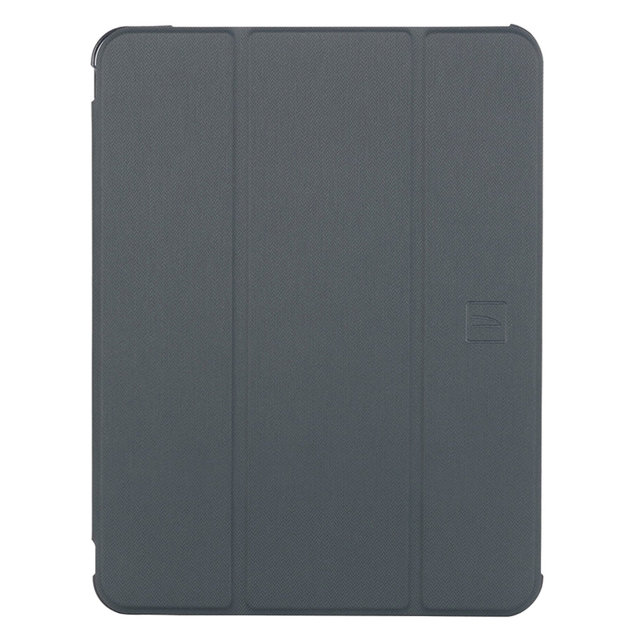 Tucano Satin Folio Case (  Blue Black  ) for iPad 11" A16  &  10th Gen 10.9" (2022) - with internal compartment to store your Apple Pencil - Military standard test approved