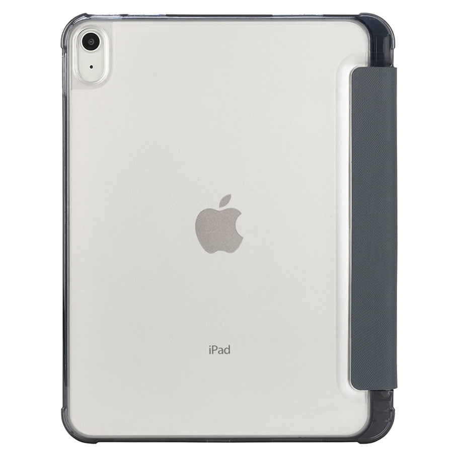Tucano Satin Folio Case (  Blue Black  ) for iPad 11" A16  &  10th Gen 10.9" (2022) - with internal compartment to store your Apple Pencil - Military standard test approved