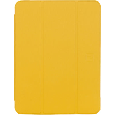 Tucano Satin Folio Case ( Dark Yellow ) for iPad Air 11"  ( M4/M3/M2 ) The Satin cover has an internal compartment to store your Apple Pencil - Military standard test approved