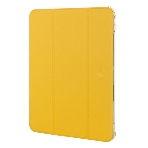 Tucano Satin Folio Case ( Dark Yellow ) for iPad Air 11"  ( M4/M3/M2 ) The Satin cover has an internal compartment to store your Apple Pencil - Military standard test approved