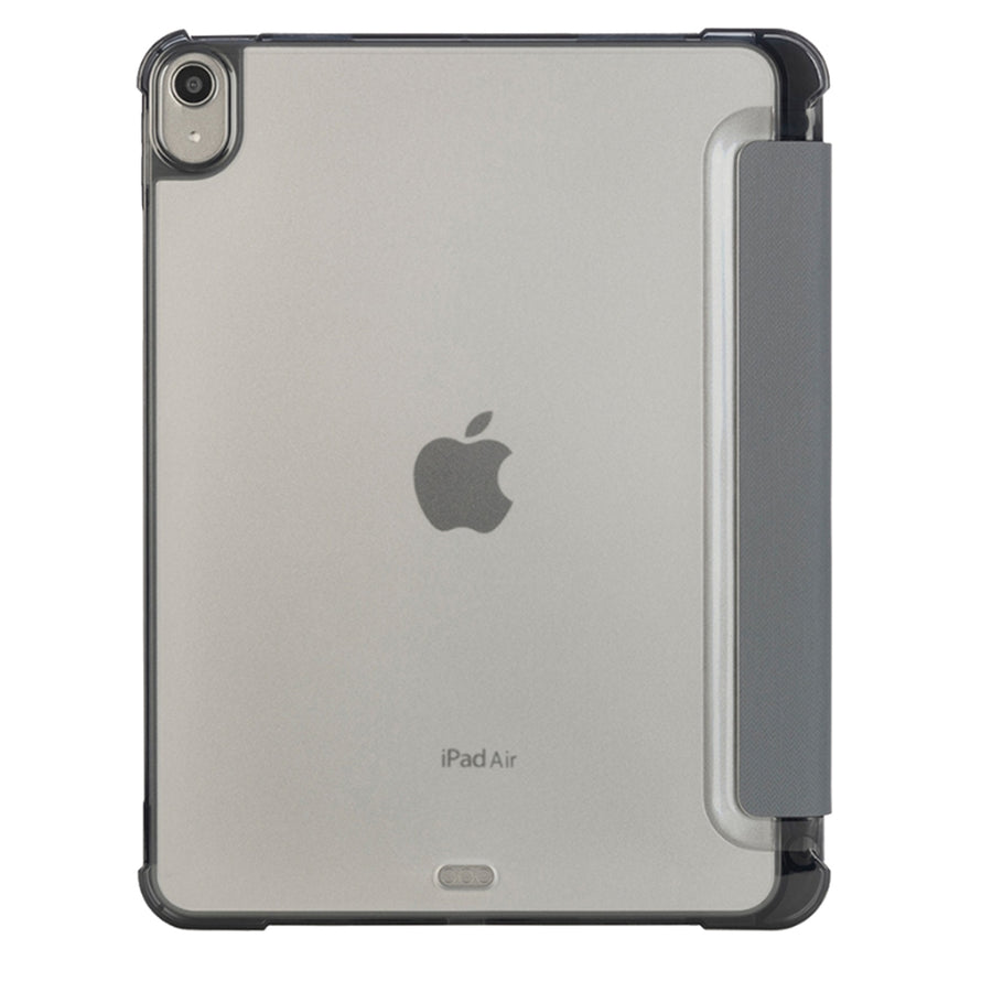 Tucano Satin Folio Case ( Grey ) for iPad Air 11" ( M4/M3/ M2 ) The Satin cover has an internal compartment to store your Apple Pencil. Military standard test approved.