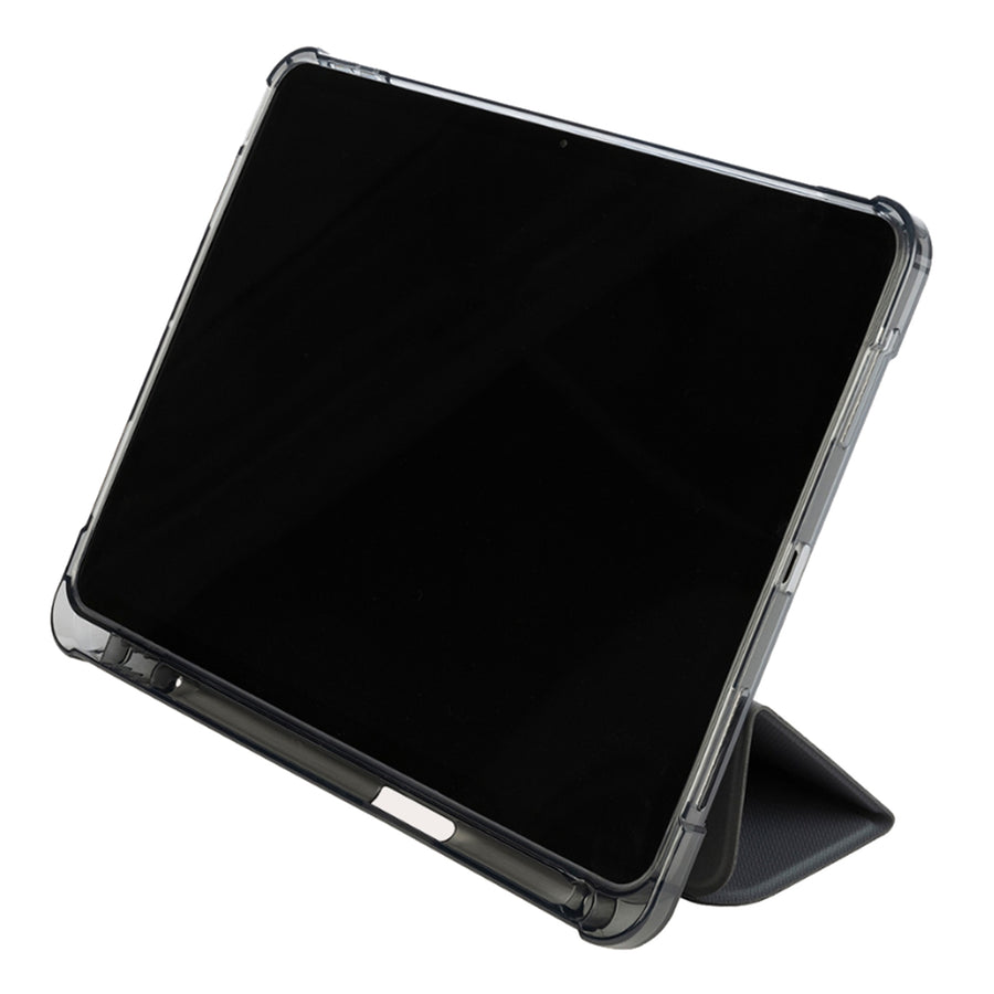 Tucano Satin Folio Case ( Grey ) for iPad Air 11" ( M4/M3/ M2 ) The Satin cover has an internal compartment to store your Apple Pencil. Military standard test approved.