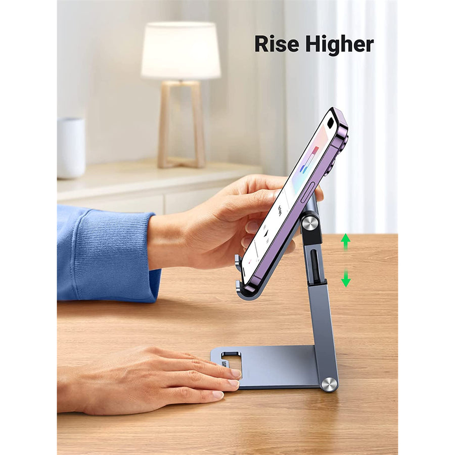 UG-50324 - Ugreen Foldable Multi-Angle Phone Stand With Height AdjUStable Grey
