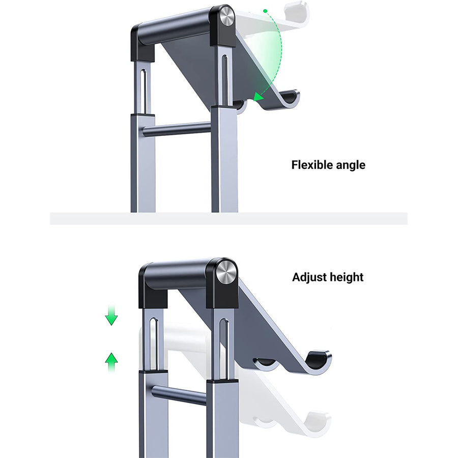 UG-50324 - Ugreen Foldable Multi-Angle Phone Stand With Height AdjUStable Grey