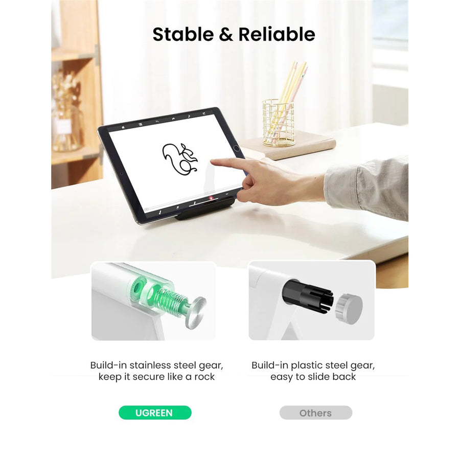 UG-50748 - Ugreen Adjustable Tablet Stand / Foldable Tablet & Phone Desk Holder Stand