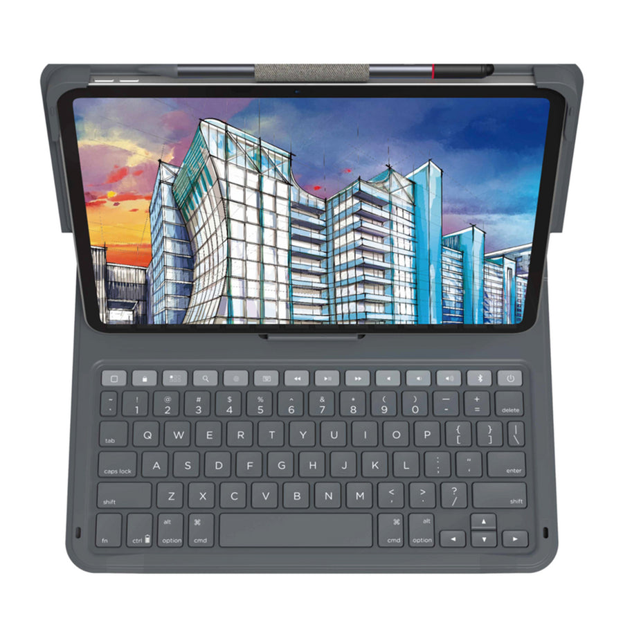 ZAGG Messenger Keyboard Folio Hülle für iPad Air 11" (M4/ M3 /M2), iPad Pro 11" (1.-5. Generation) und iPad Air 10.9" (4.-6. Generation)