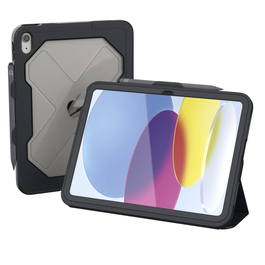 ZAGG Rugged Messenger Case for iPad 11" A16 (Gen 11) & iPad 10.9" (Gen 10)