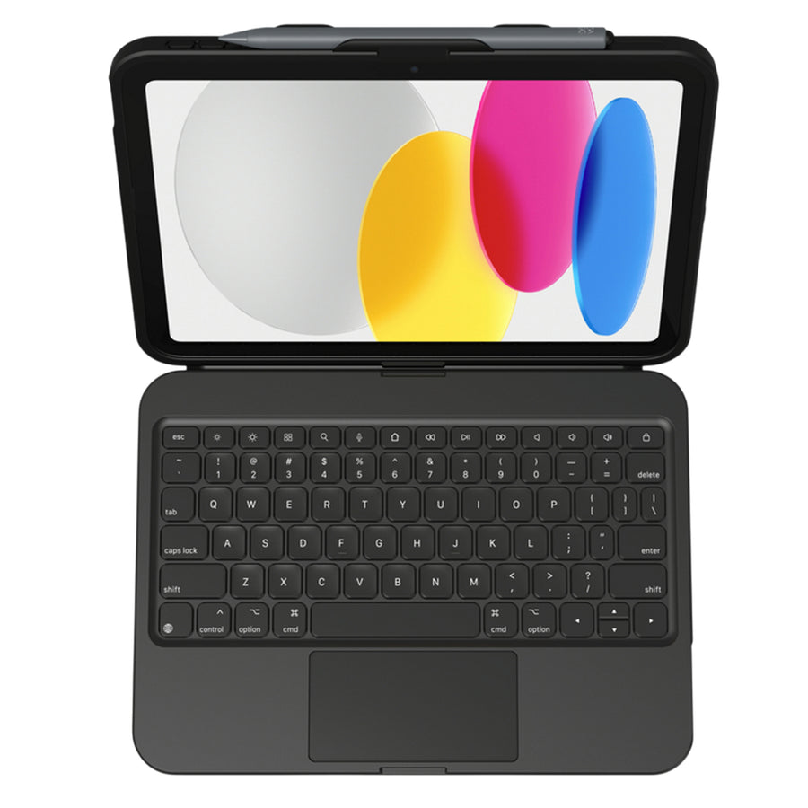 ZAGG Tough Keys Keyboard for iPad 11" A16  &  10th Gen 10.9" with TrackPad USB-C Direct Connection