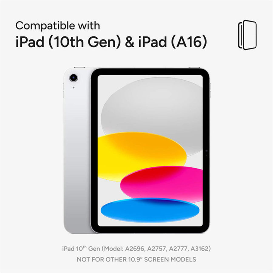 ZAGG Tough Keys Keyboard for iPad 11" A16  &  10th Gen 10.9" with TrackPad USB-C Direct Connection