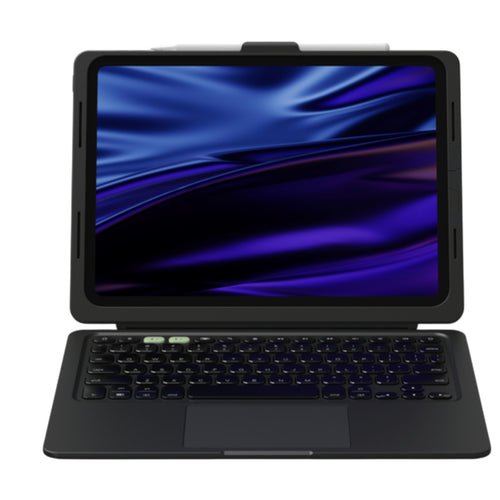 ZAGG Pro Keys Connect Keyboard Tablet Case with Trackpad  for  Apple iPad Pro 13" ( M5 / M4 ) - Durable case & direct connect keyboard with trackpad, kickstand, and pro typing experience