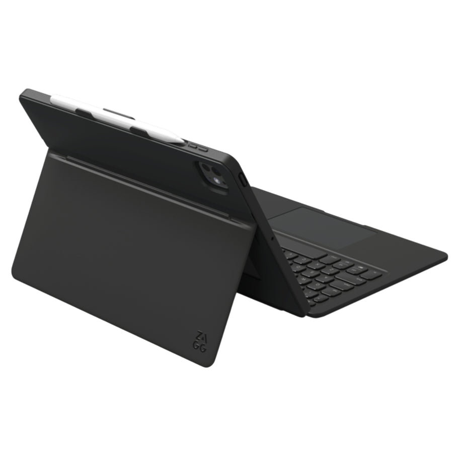 ZAGG Pro Keys Connect Keyboard Tablet Case with Trackpad  for  Apple iPad Pro 13" ( M5 / M4 ) - Durable case & direct connect keyboard with trackpad, kickstand, and pro typing experience