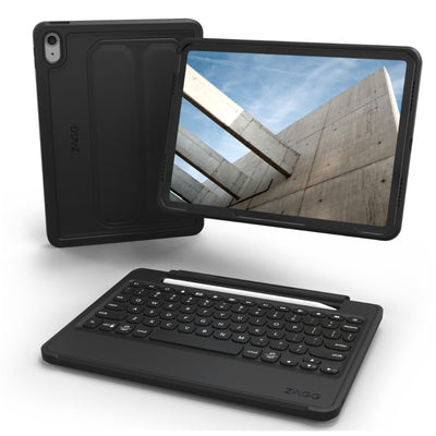 ZAGG Rugged Book Keyboard -  Apple iPad  A16 &  10.9" ( 10th Gen )