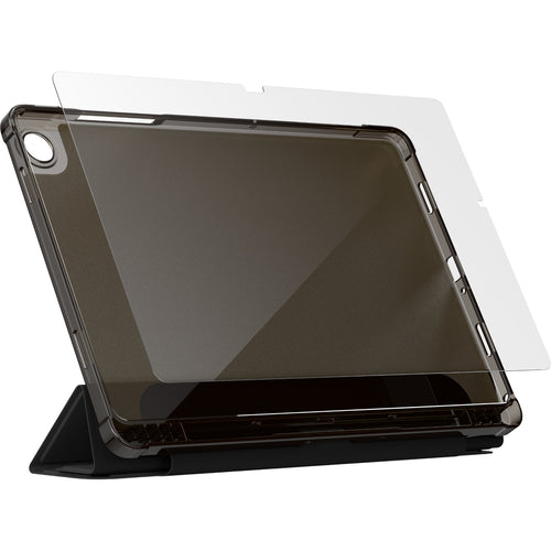 ZAGG Hamption Folio Case + Screen Protector Bundle for  Samsung Galaxy Tab  A11+ ( Black / Smoke )