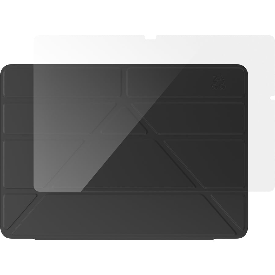 ZAGG Hamption Folio Case + Screen Protector Bundle for  Samsung Galaxy Tab  A11+ ( Black / Smoke )
