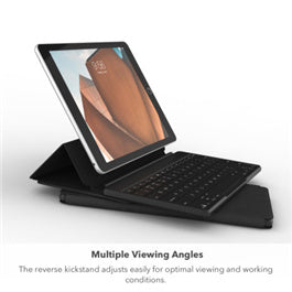 ZAGG Flex Portable, Universal Keyboard and Detachable Stand for Devices up to 12" Black
