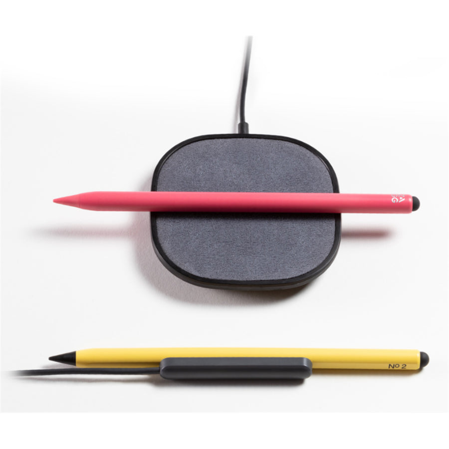 ZAGG Pro Stylus 2 Universal Stylus ( White ) -   Active, dual-tip stylus with wireless charging - For All iPads 2018 and newer, (NOT compatible with iPad Pro (M4))
