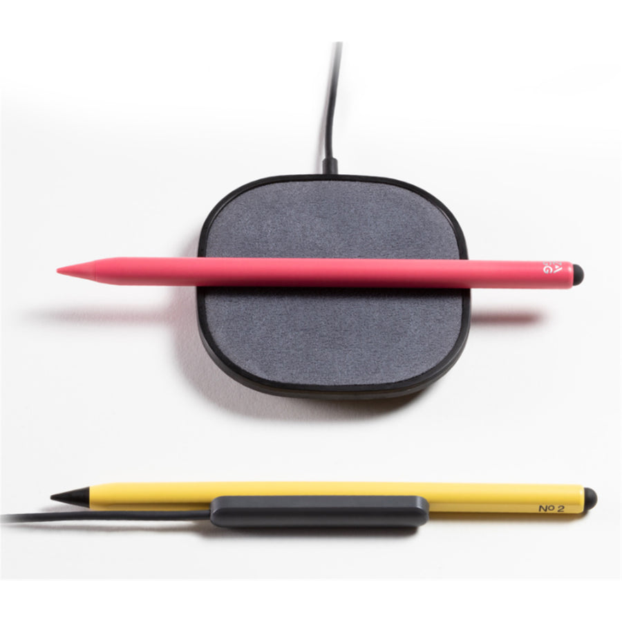 ZAGG Pro Stylus 2 Universal Stylus (Pink) – Aktiver Dual-Tip-Stylus mit kabelloser Ladefunktion – Für alle iPads ab 2018 (NICHT kompatibel mit iPad Pro (M4))