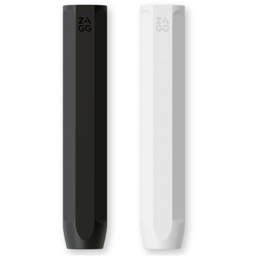 Zagg Apple Pencil Grips Twin Pack, Black & White
