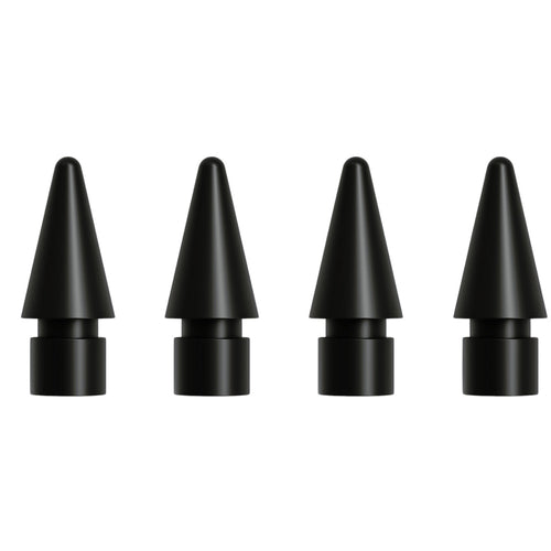 Zagg Apple Pencil Replacement Tips, Black (pack of 4)
