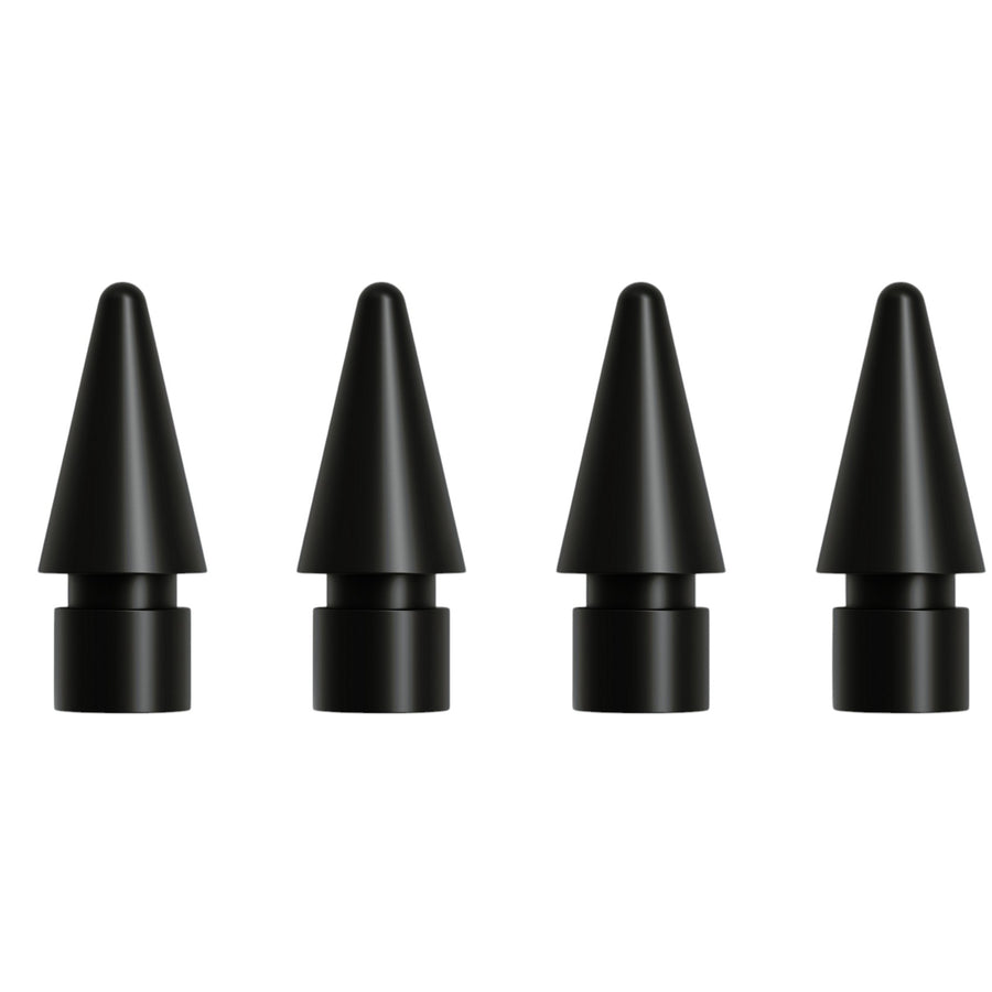 109914760 - Zagg Apple Pencil Replacement Tips, Black (pack of 4)