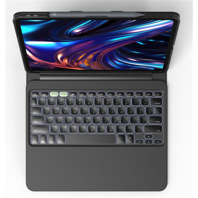 ZAGG Tastatur Pro Keys 2 für Apple iPad Pro 11" ( M5/M4 ) - Schwarz
