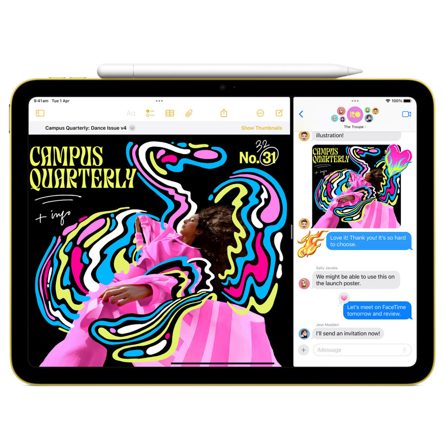 Apple iPad  11-inch (A16)  - Yellow