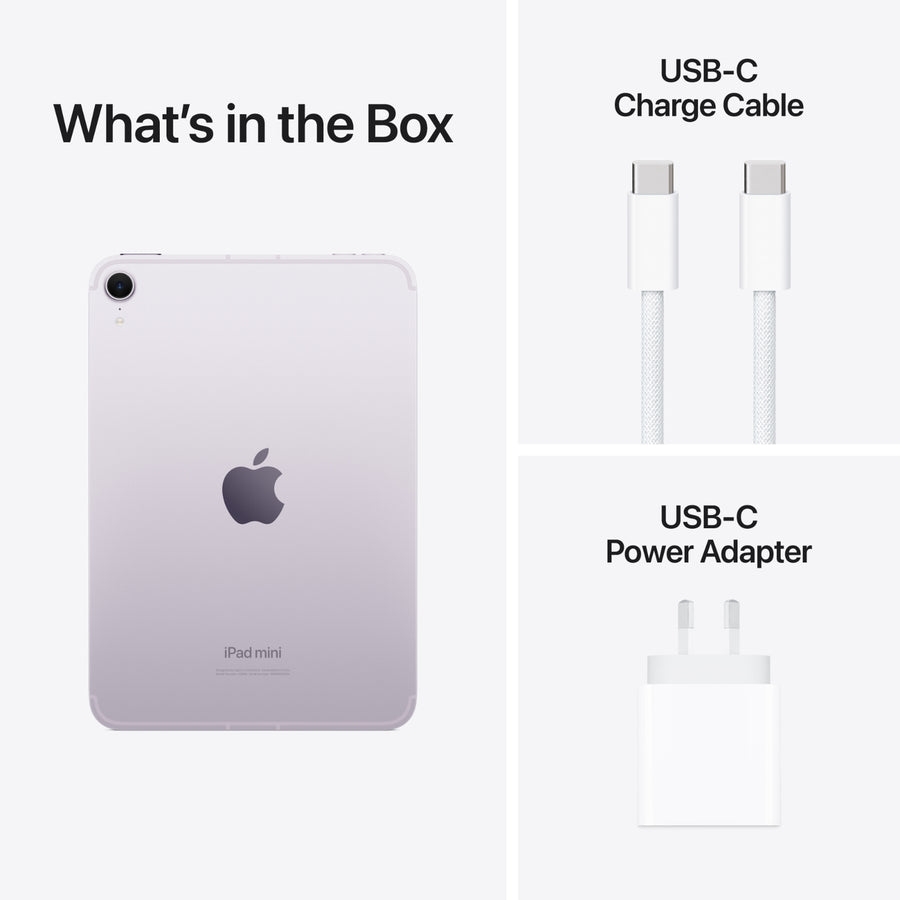 MXPY3X/A - Apple iPad mini Wi-Fi + Cellular 256GB - Purple