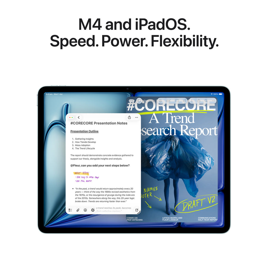 Apple 11-Inch iPad Air Wi-Fi - M4  (  Blue  )