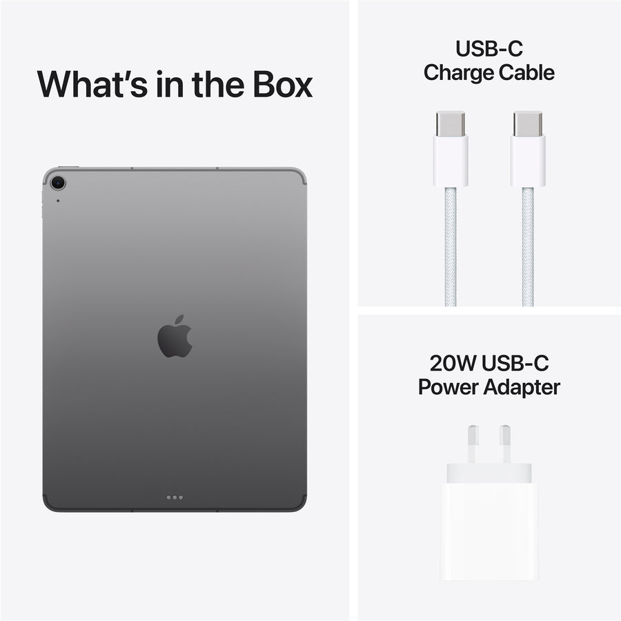 MH9H4X/A - Apple 13-inch iPad Air (M4) Wi-Fi + Cellular 256GB - Space Grey