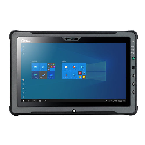 Getac F110G6 11.6", Intel Core i3-1115G4, Win.10 IoT Ent. 8GB RAM/ 256GB SSD.Sunlight Readable (full HD LCD+Touchscreen+hard Tip stylus), standard battery, WiFi+BT+Passthrough. no webcam, no rear camera, no adaptor. 3 Year Warranty.