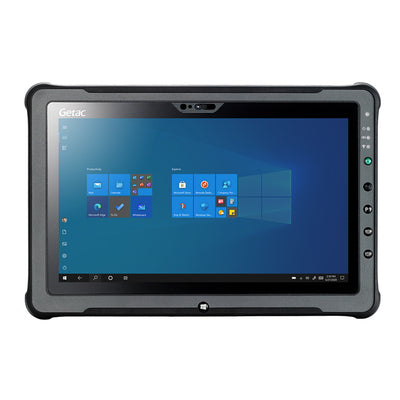 Getac F110G6 11.6", Intel Core i3-1115G4, Win.10 IoT Ent. 8GB RAM/ 256GB SSD.Sunlight Readable (full HD LCD+Touchscreen+hard Tip stylus), standard battery, WiFi+BT+Passthrough. no webcam, no rear camera, no adaptor. 3 Year Warranty.