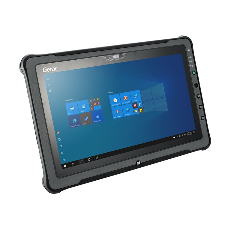 Getac F110G6 11.6", Intel Core i3-1115G4, Win.10 IoT Ent. 8GB RAM/ 256GB SSD.Sunlight Readable (full HD LCD+Touchscreen+hard Tip stylus), standard battery, WiFi+BT+Passthrough. no webcam, no rear camera, no adaptor. 3 Year Warranty.