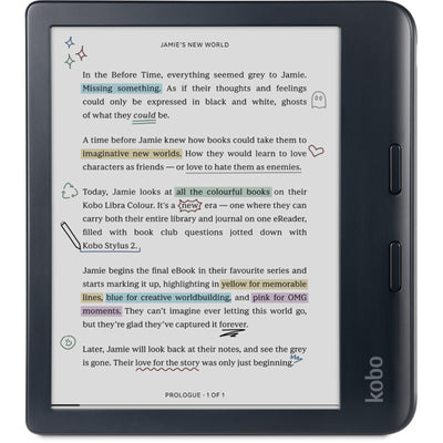 Kobo Libra Color  eReader - Black