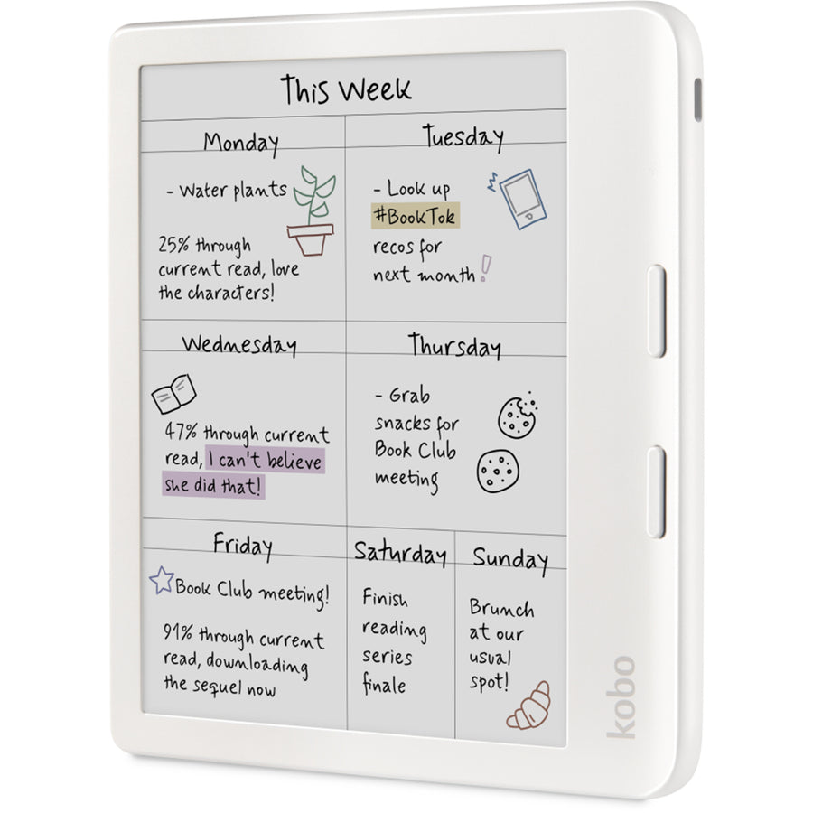 Kobo Libra Color  eReader - White