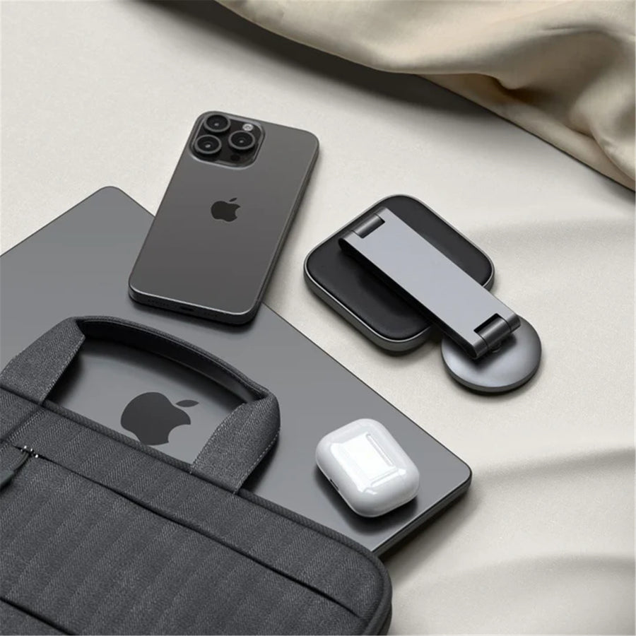 SATECHI 2-in-1 Foldable QI2 Wireless Charging Stand