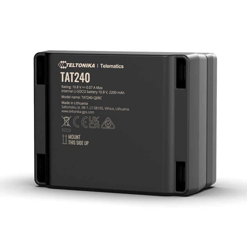 Teltonika Telematics TAT240 - Teltonika TAT240 Tamper-proof IP68 Asset tracker with 4G LTE Cat 1 Connectivity